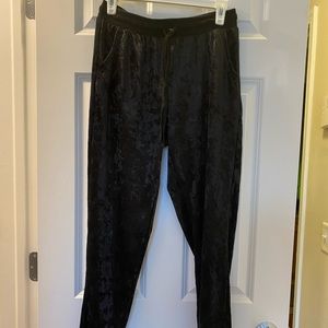 Velvet jogger